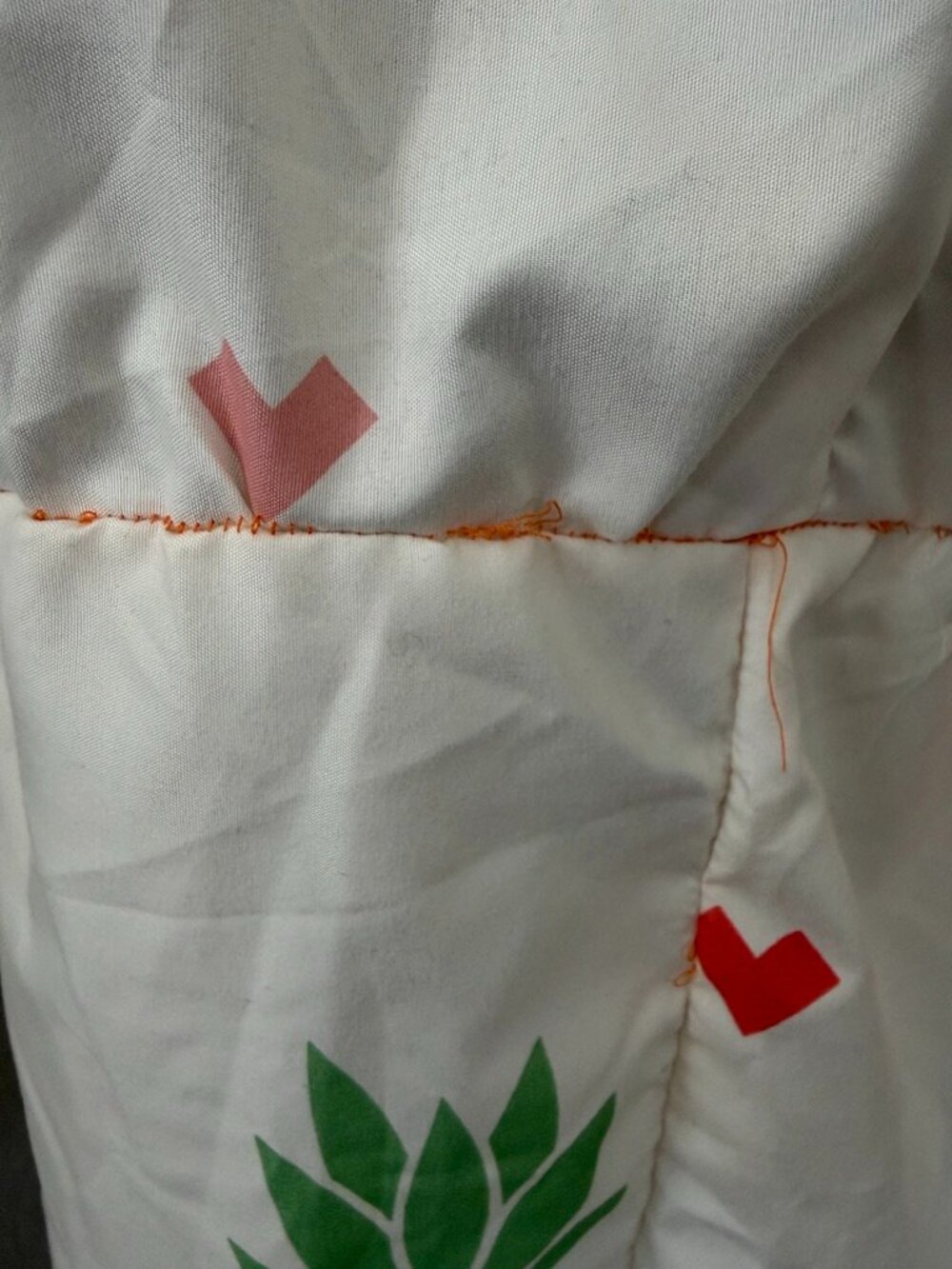 Vintage HANDMADE Pineapple Tiered Midi Sundress Small - Picture 10 of 12
